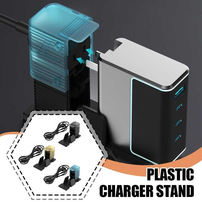 ❤ Desktop Adapter Stand Kit For Ugreen Cuktech 140W Size Adjustable Gan Charger Holder Height W