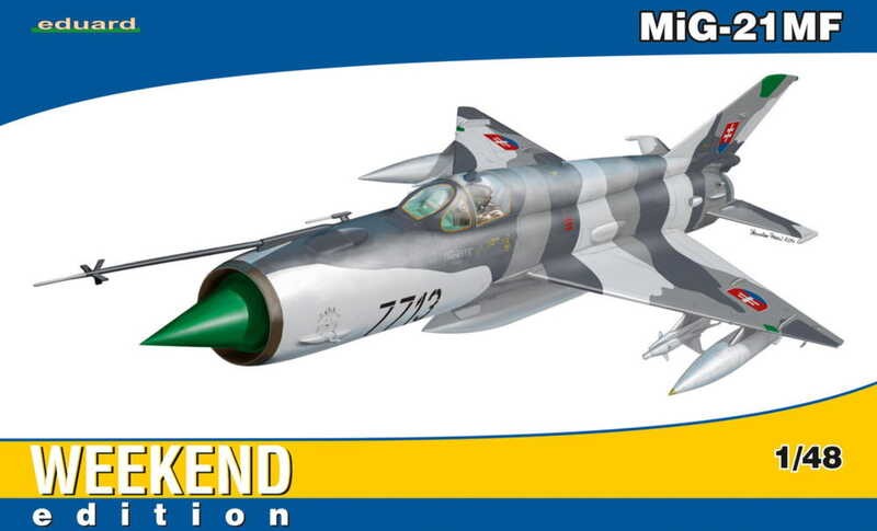 Eduard 84126 1/48 MiG-21MF รุ่นสุดสัปดาห์