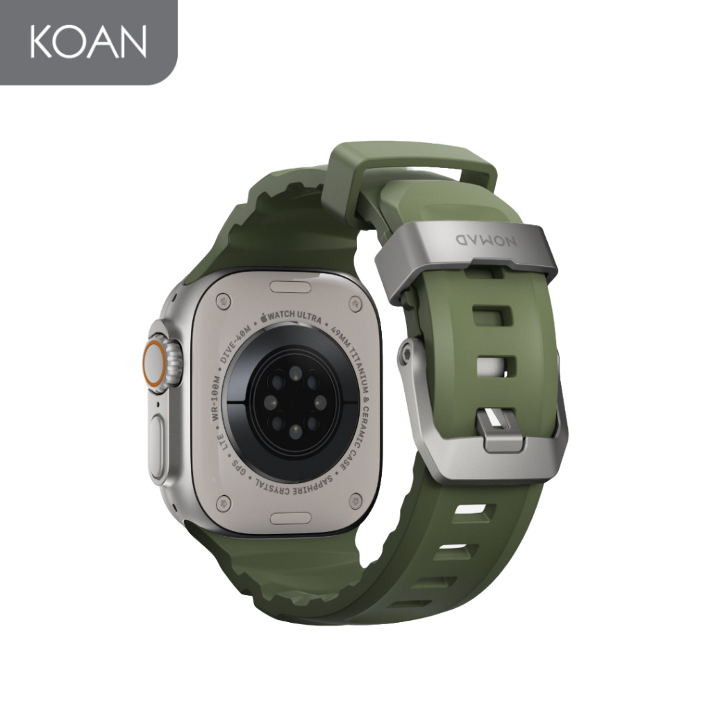 สายนาฬิกา Nomad Rocky Point Band 45mm- Forest