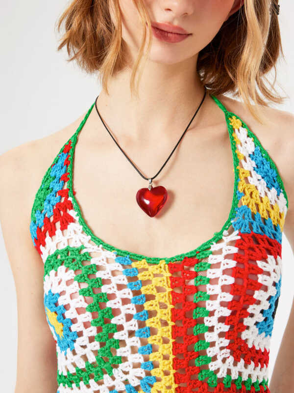 ▣ Cider สร้อยคอผู้หญิง สร้อยคอจี้รูปหัวใจ เครื่องประ