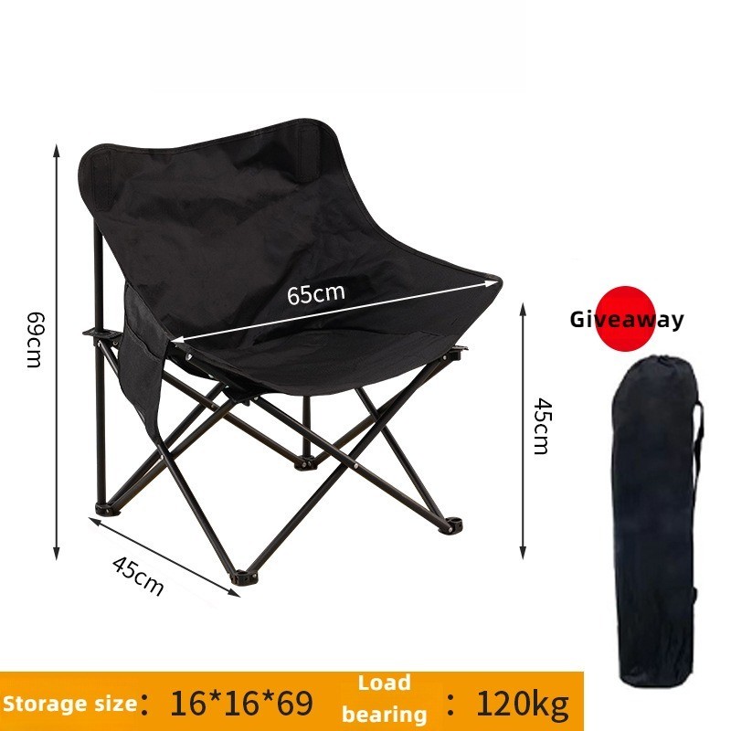 hot🔥การประกันคุณภาพ🔥 import Outdoor Chair Camping Chair Folding Chair Fishing Chair Moon Chair Le