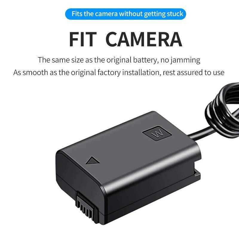 ▥ HQIX สําหรับ Sony A6400 Rx10 A7m Nex-3N 5N 5T Nex- 7 Nex-6 5R 5C F3 E10 Qx1 กล้อง Ac-Pw20 Np-