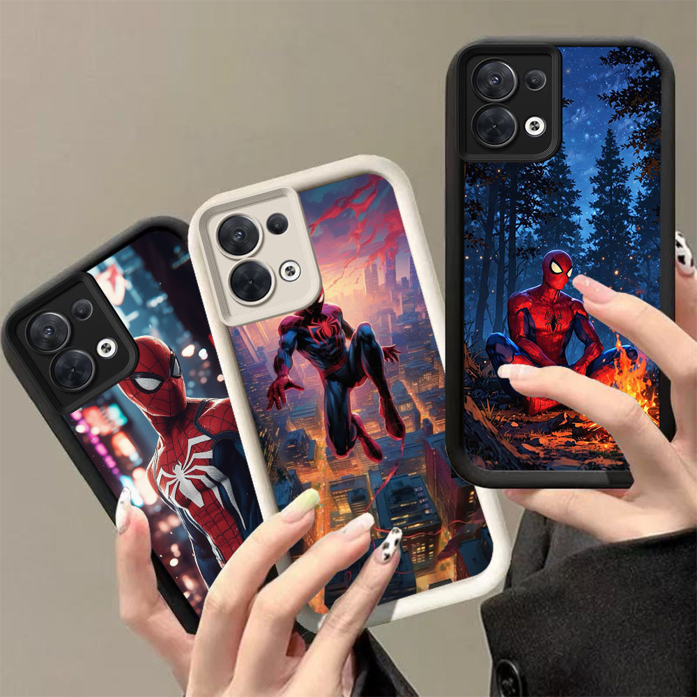 AA-29 spider man เคสกันกระแทกสําหรับ OPPO F21 F21S Reno 7 7Z 8 8Z Lite Pro