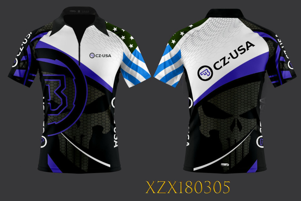 CZ - USA ออกแบบใหม่ Quick - drying & Sublimation Tactical 3D Polo T - เสื้อ - เริ่มต้นการปรับแต่งฟรี