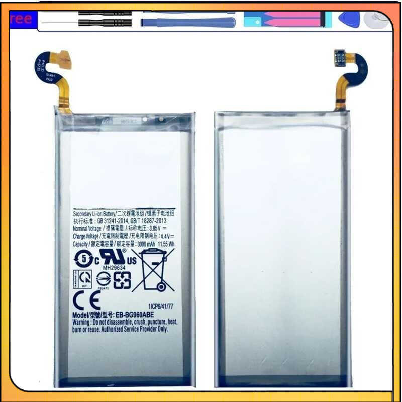 3000mAh Battery For Samsung Galaxy S9 G9600 SM-G960F SM-G960 G960F G960 EB-BG960ABE