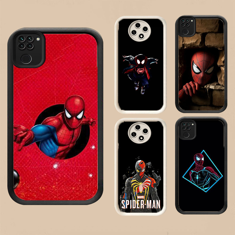 WA-6 Spider-Man เคสกันกระแทกสําหรับ Xiaomi Redmi Note 8 9 9S Poco M2 Pro Max