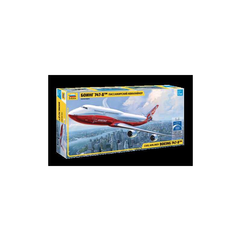 ซเวซดา 7010 1/144 โบอิ้ง 747-8
