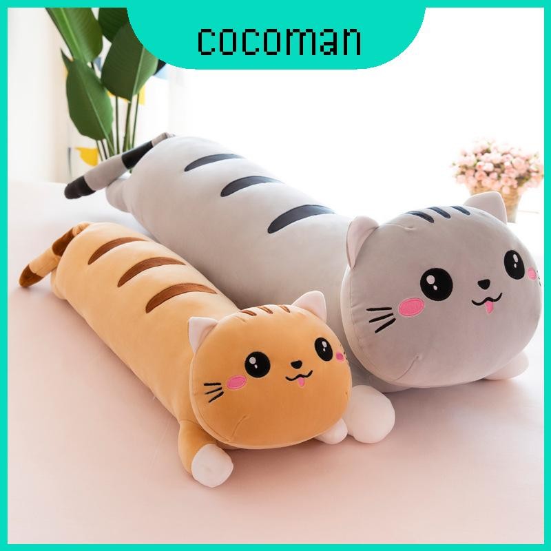ตุ๊กตายาวแมวของเล่นหมอนวัสดุปลอดสารพิษตกแต่งบ้านของขวัญ