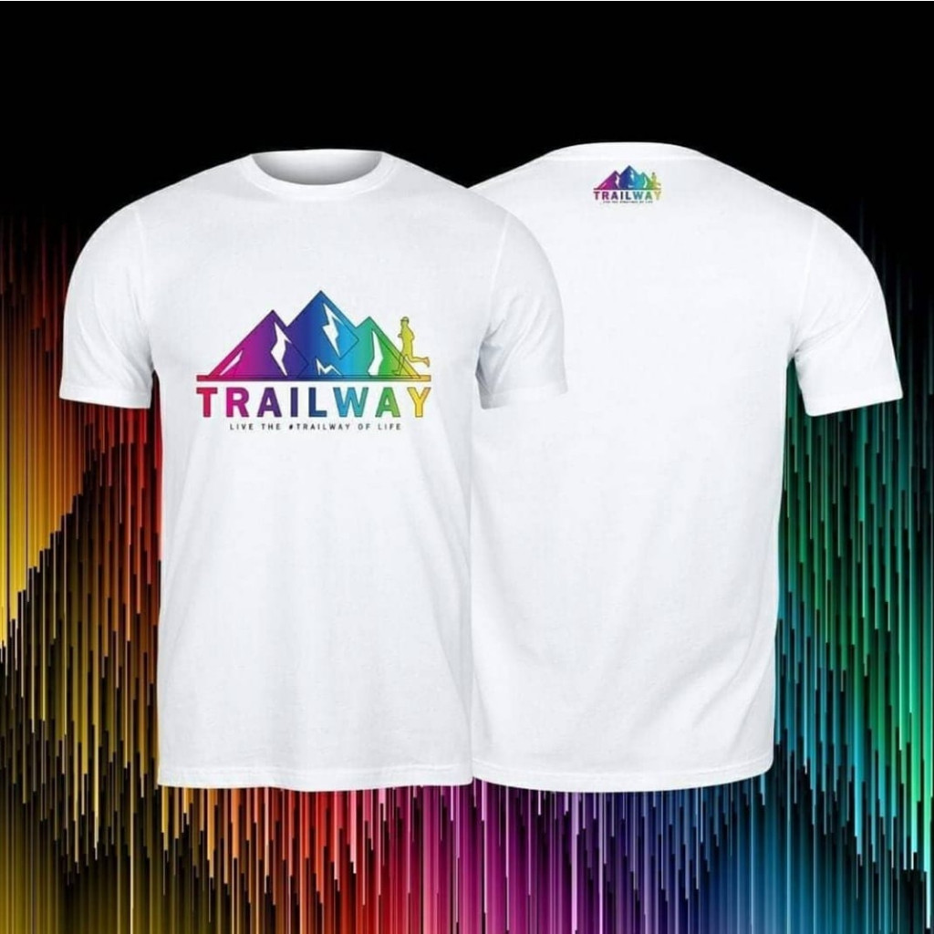 เสื้อยืด TRAILWAY RUNNING SHIRT คุณภาพดีจาก TRAILWAY ใส่ออกกำลังกาย วิ่งเทรล เที่ยว หรือในชีวิตประจ