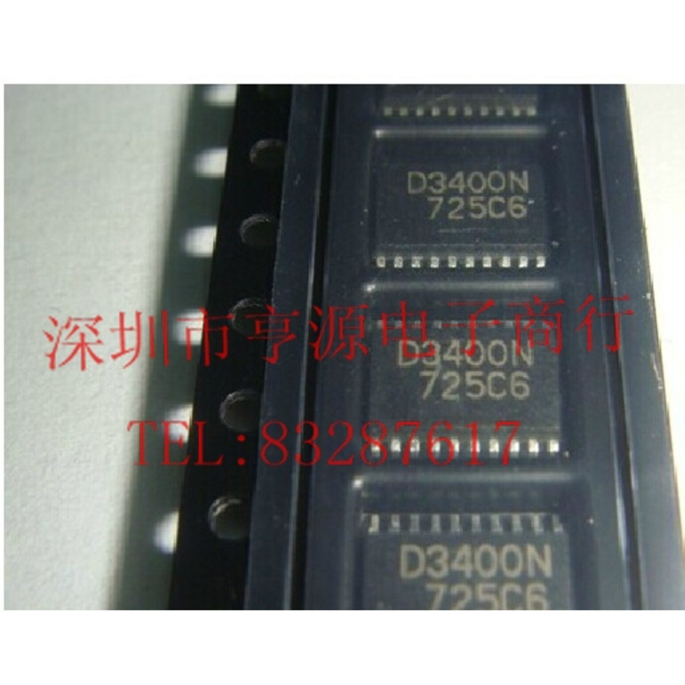 5 ชิ้น CXD3400 CXD3400N D3400N TSSOP-20 ชิป IC
