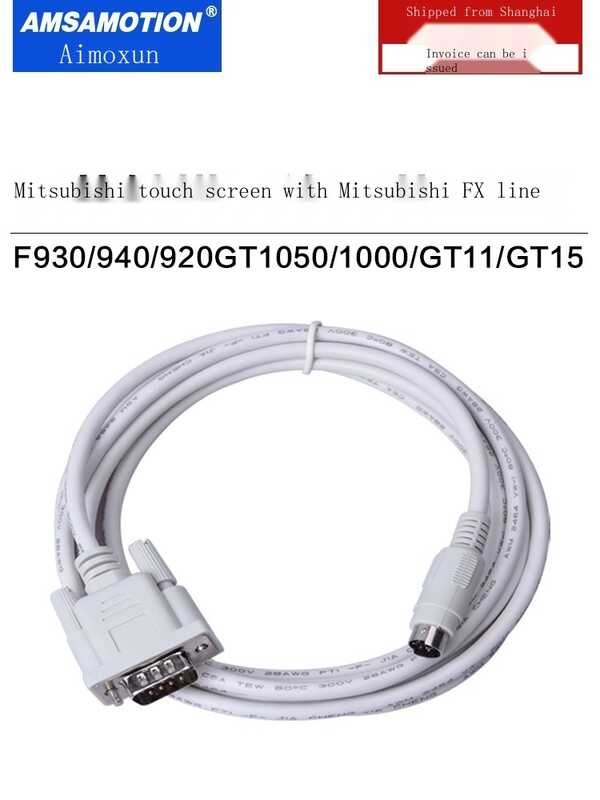 ❤ 2024/ต้นฉบับ✁≤ เหมาะสำหรับมิตซูบิชิ Fx-50Du-Cab0สายเคเบิล Gt01-C30r4-8P สายการสื่อสารและมิตซู