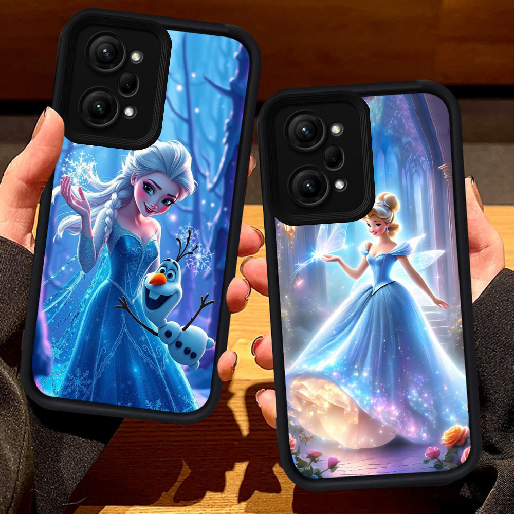 S119 Frozen Casing สําหรับ Xiaomi Redmi POCO 14T หมายเหตุ 14 F6 12 F5 X5 Pro 5G สีดํา