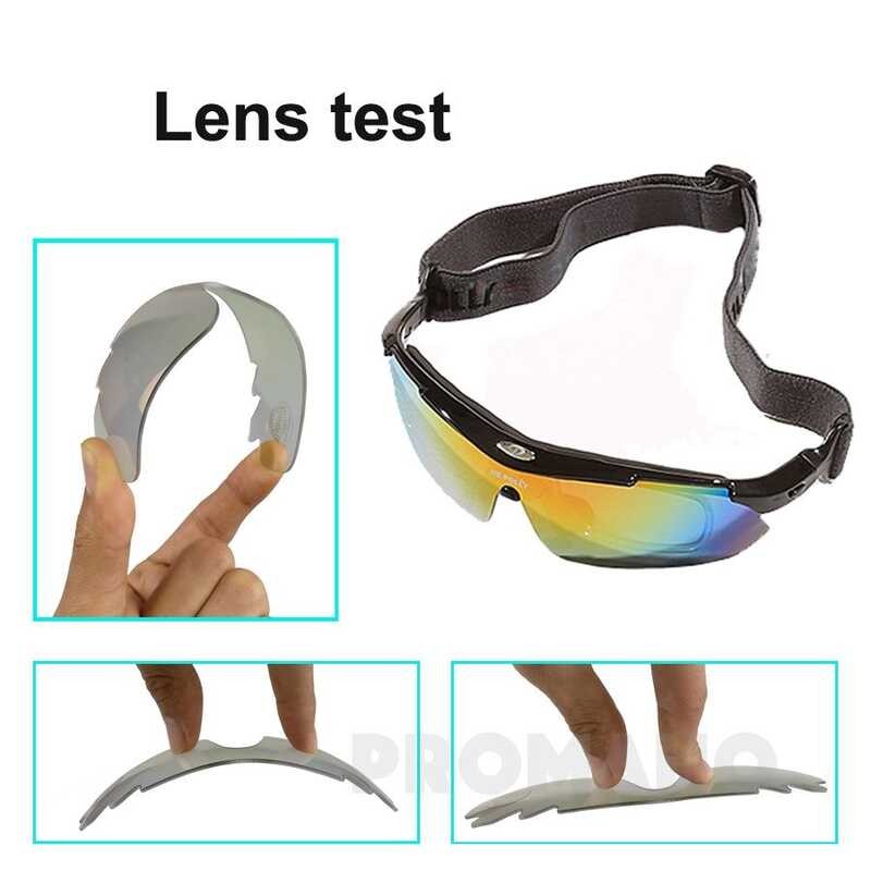 ▣ ชุดแว่นกันแดด Shimano Polarized 5 เลนส์สำหรับผู้ชายและผู้หญิง