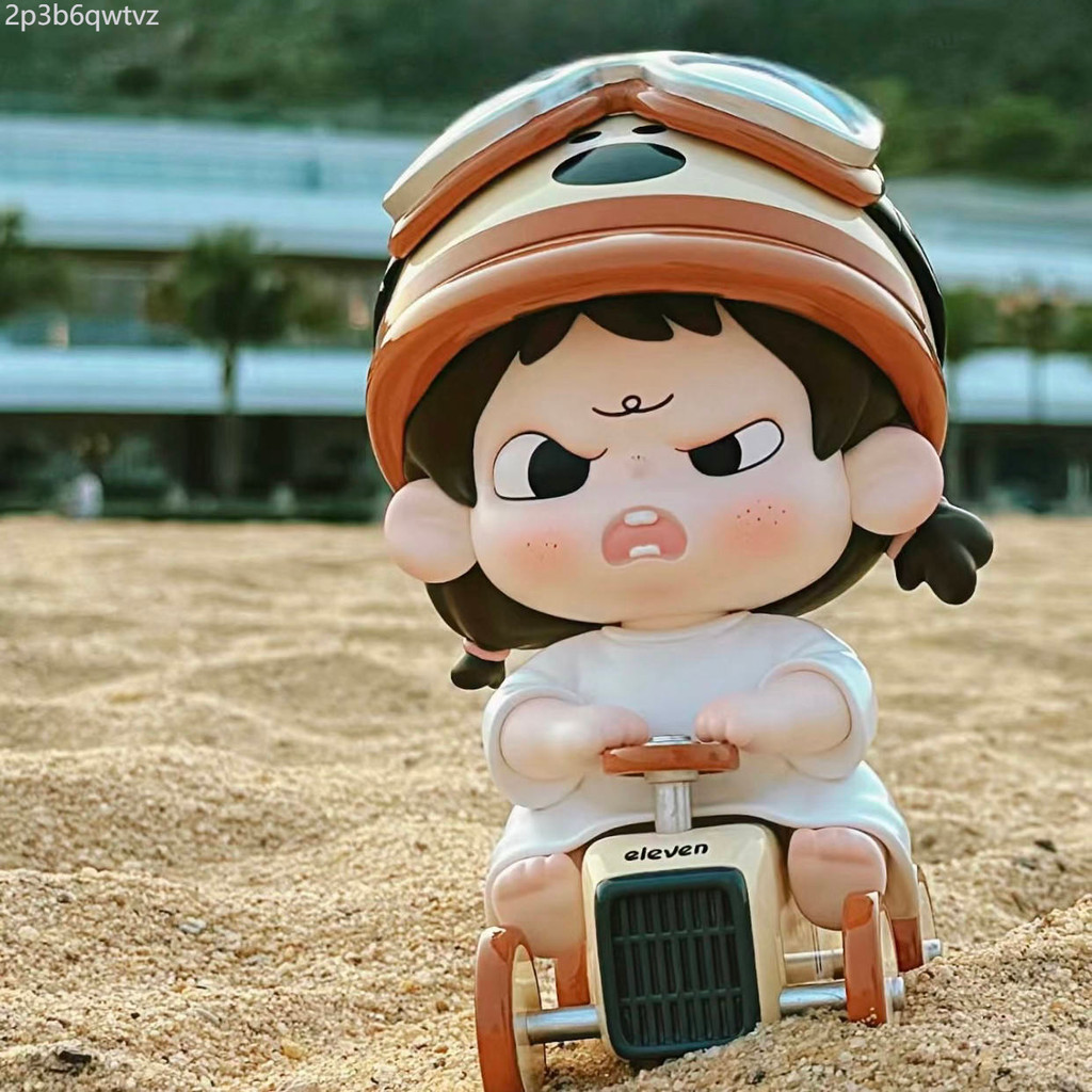 ♞,♘,♙Yaoyao Eleven และ Pompom รุ่นแรก peek-a-boo กัปตันทีมไอศกรีมของเล่นเด็กอินเทรนด์ฟิกเกอร์น่ารั