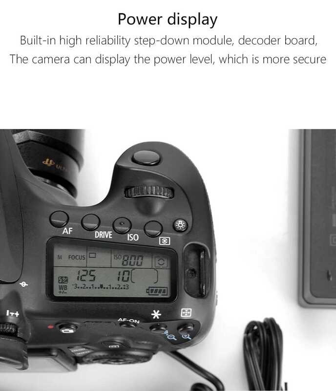 ❃ Lpe6nh  Lp-E6nh USB Type-C Dummy แบตเตอรี่อะแดปเตอร์สําหรับ Canon EOS R5 R6 5Ds R 7D 6D 5D3 5D ❃