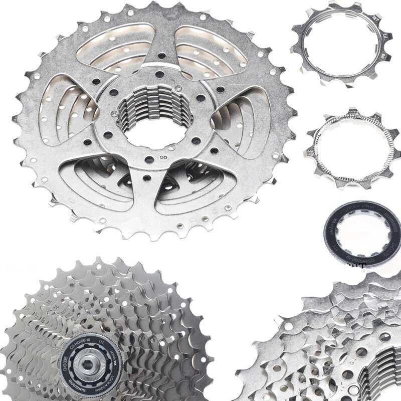 ❥ Shimano Cs-Hg500-10จักรยาน Cassette Sprocket 11-34T 10 Speed CS Hg500-10 MTB จักร
