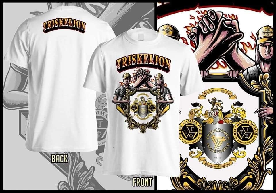 56TH FOUNDING ANNIVERSARY TAU GAMMA PHI GRAND FRATERNITY ฤดูร้อนเสื้อยืดสําหรับชายเสื้อผ้ากราฟิก Tee