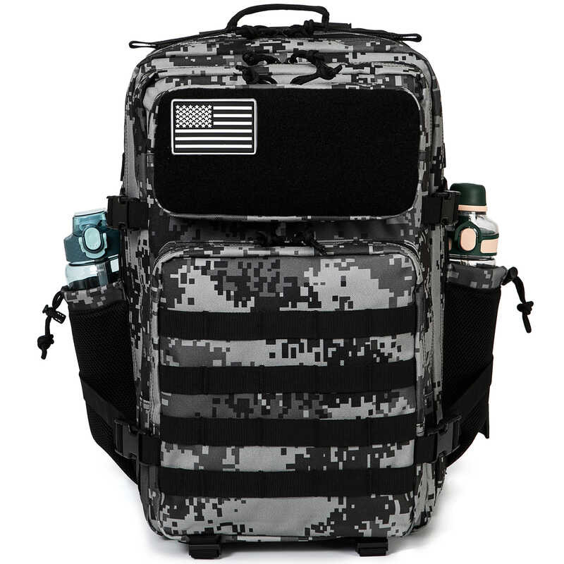 ❥ 45L Molle กระเป๋าเป้สะพายหลังยุทธวิธีการล่าสัตว์ MOLLE