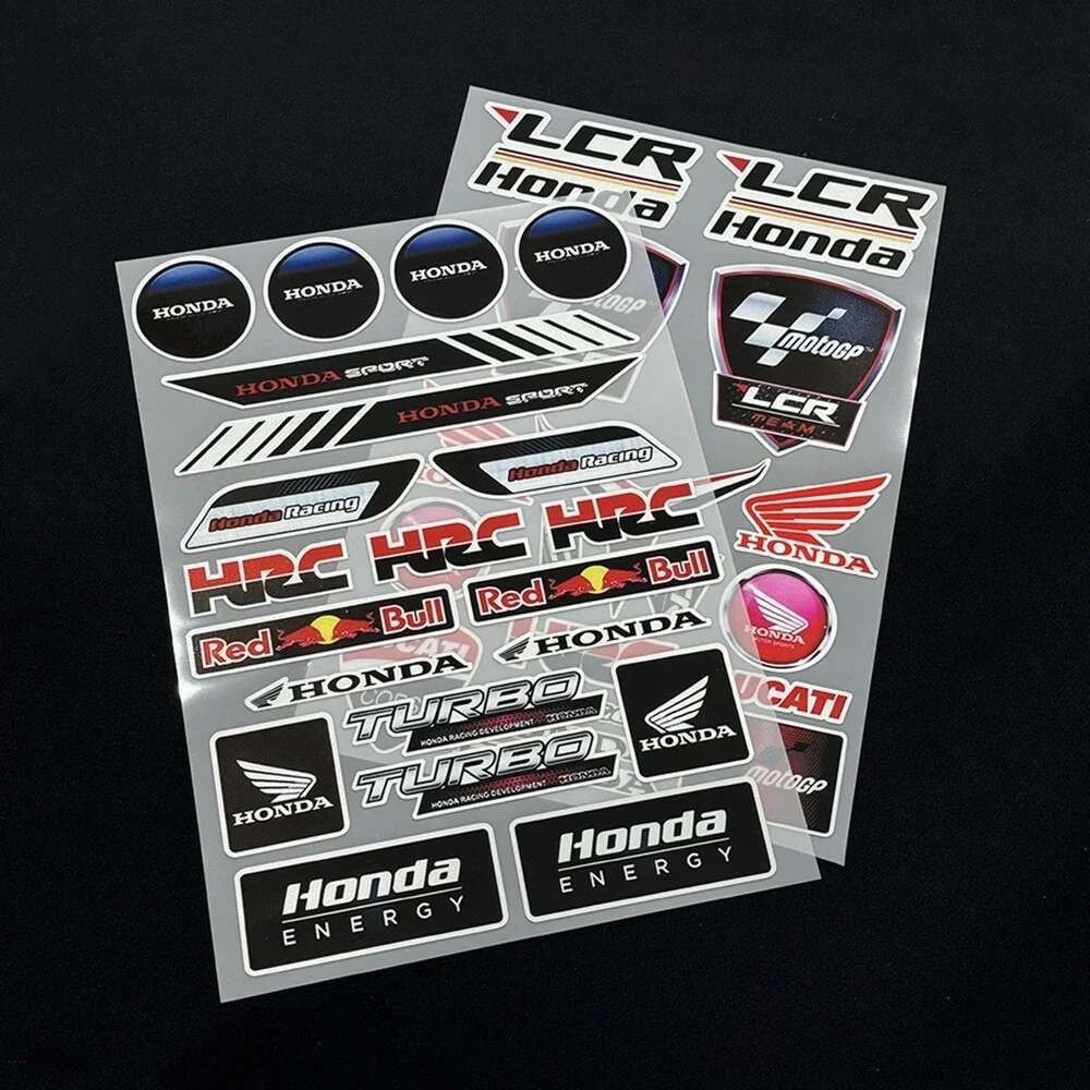 เหมาะสําหรับ HRC Honda รถจักรยานยนต์ CBR Dirt Bike Body กันน้ํา Dream Wing รถ Shock-absorbing หมวกกั