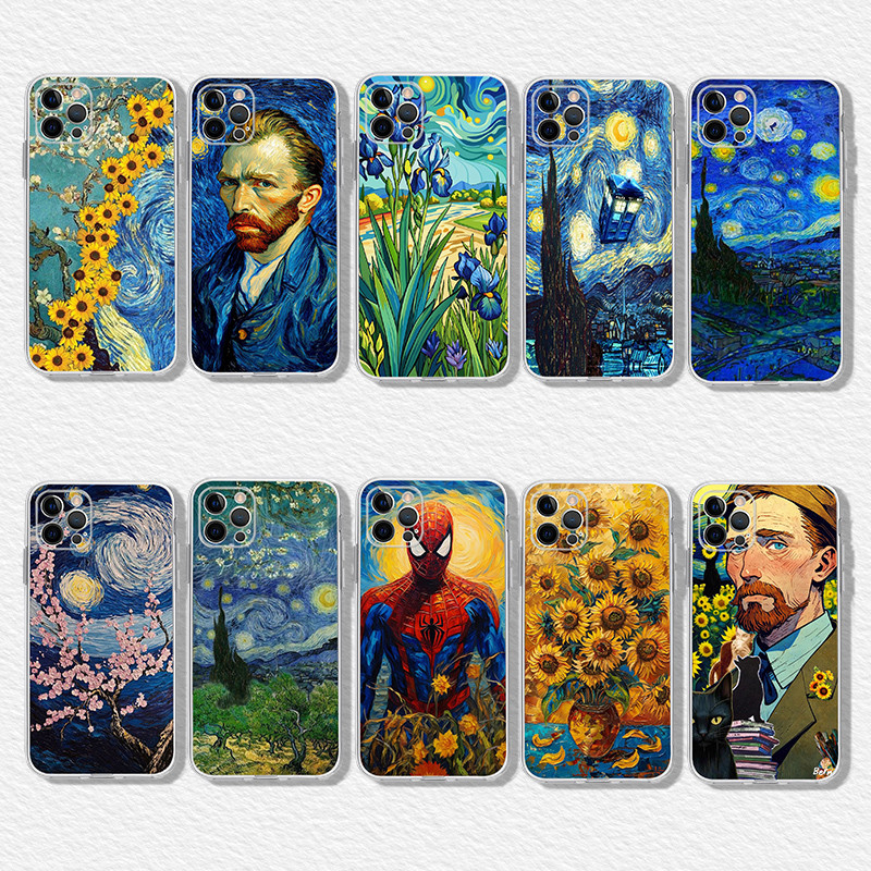เคสโทรศัพท์โปร่งใสนุ่มสําหรับ Samsung A05 A05S A15 A25 A35 A55 S24 Plus S24 Ultra DX8 ภาพวาด David V