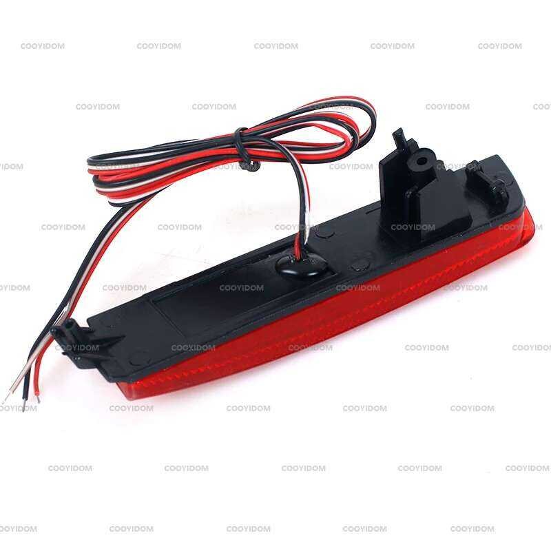 ❤️ 1 คู่สําหรับ Nissan Juke Z51 Murano Quest Sentra ด้านหลังกันชน Refl