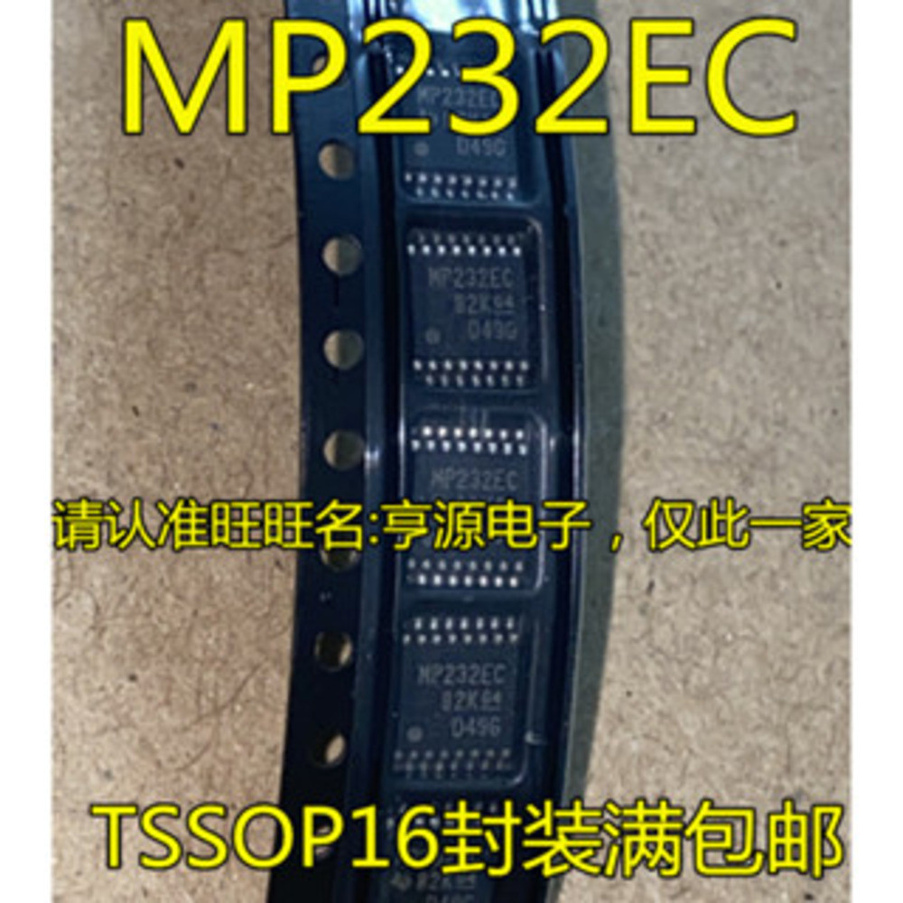 5 ชิ้น MAX3232EC MAX3232ECPWR MAX3232ECPW MP232EC TSSOP-16 ชิป IC