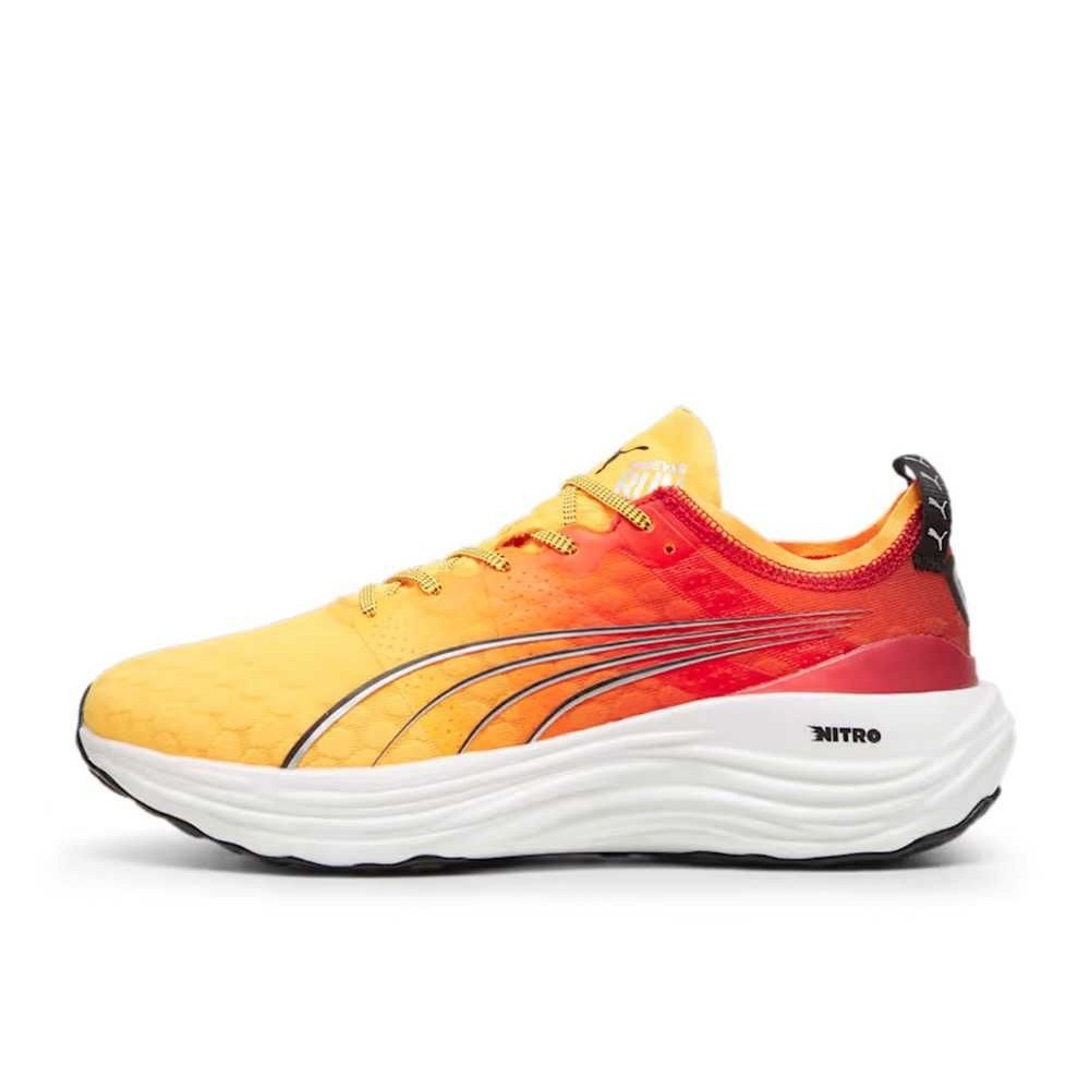 Puma Foreverrun Nitro Sun Stream Sunset Glow White Unused