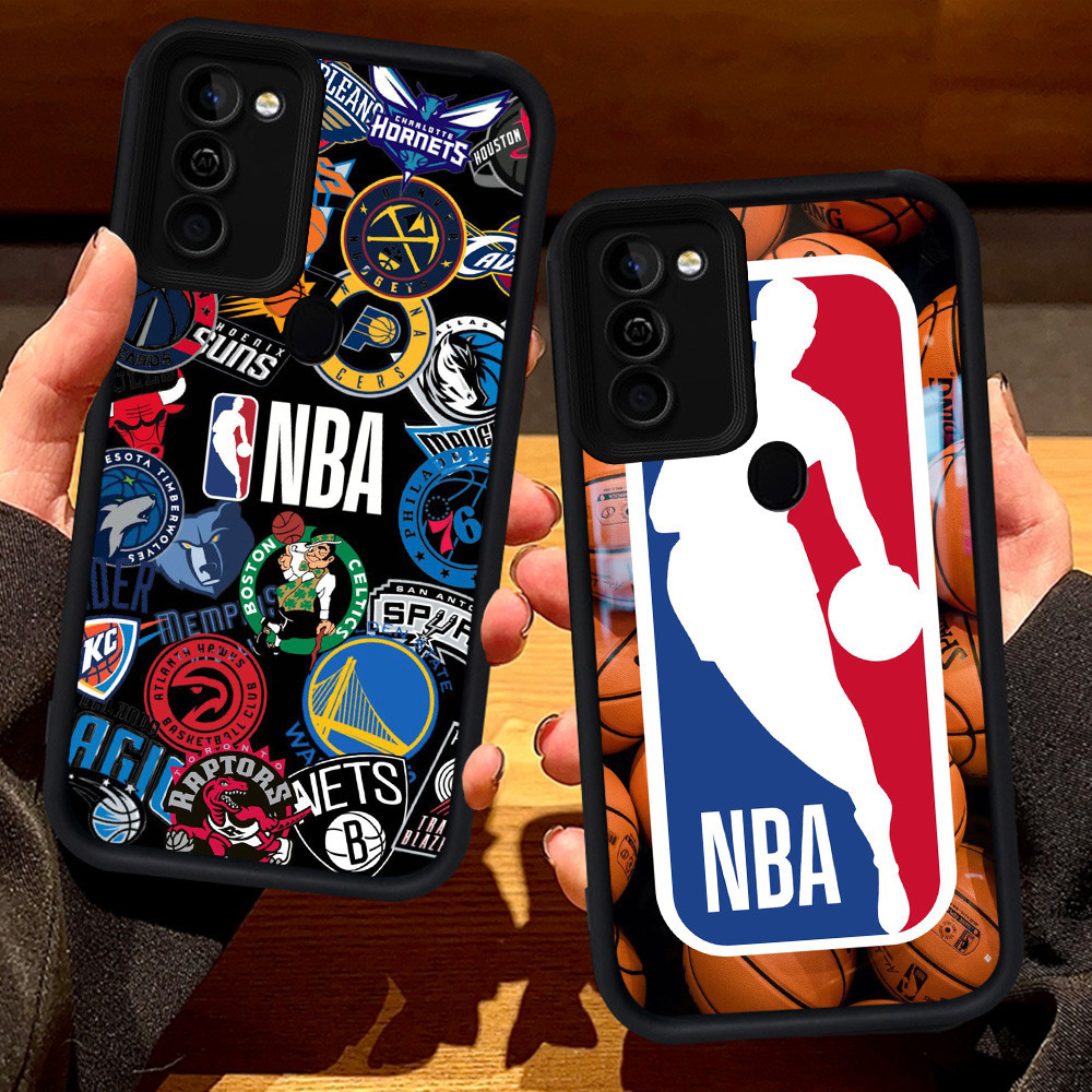 S80 ปลอก NBA สําหรับ Samsung A20S A21S A50s A30s A10 A20 M21 A7 A11 M11 M30S A30 A50 A10S สีดํา