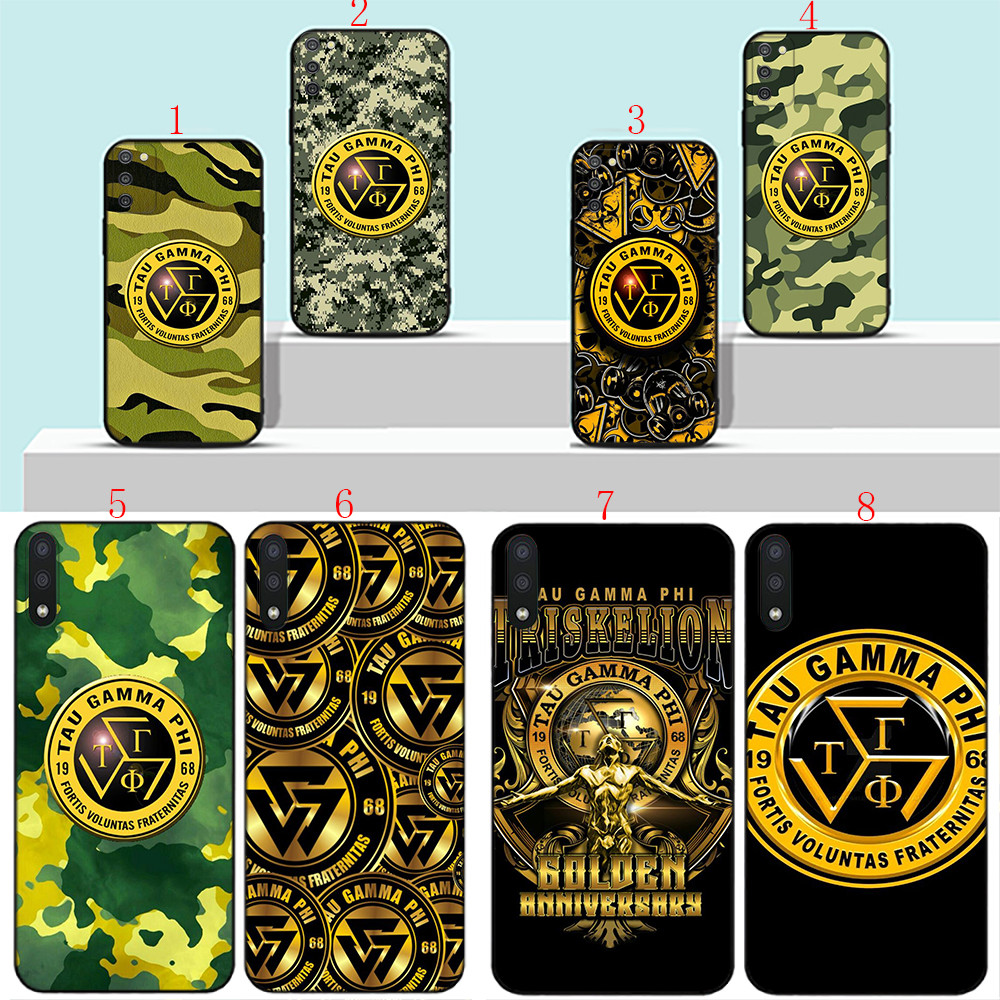 Samsung J4 J5 J6 J8 2018 J6 Plus J2 J7 Prime Core S7 Edge A21S AF18 Tau Gamma Phi Logo เคสโทรศัพท์สี