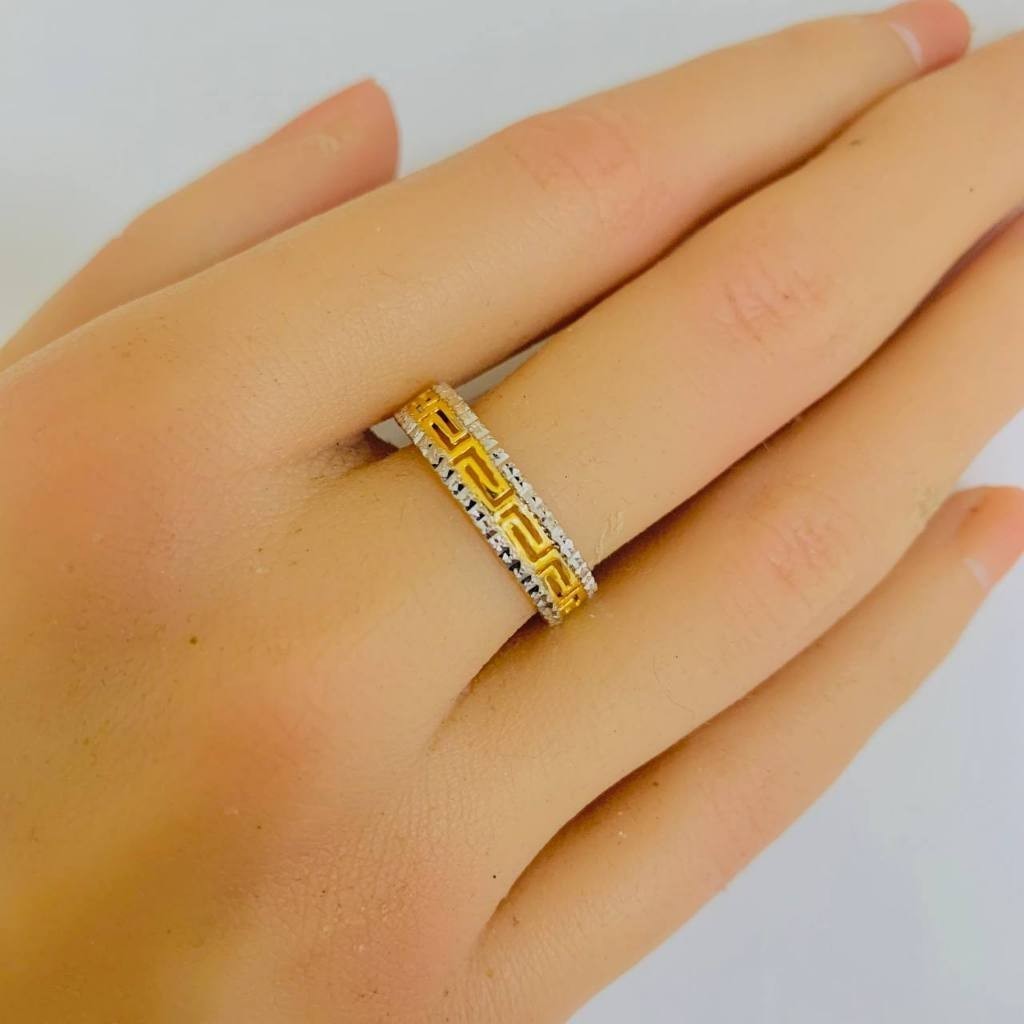 Tukangemas cincin emas 916 แฟชั่นใหม่ 22k ce1