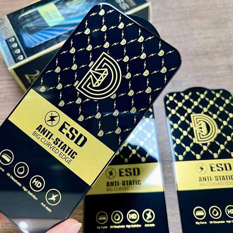 ❥ 10Pcs ESD Anti-Static กระจกนิรภัย HD หน้าจอป้องกันฟิล์มสําห