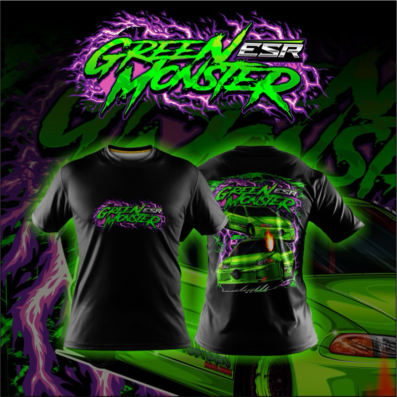 เสื้อยืด ESR GREEN MONSTER EDITION