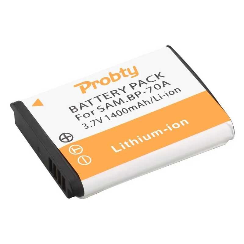 ❃ Bp-70A  1400Mah แบตเตอรี่ทดแทนและเครื่องชาร์จสําหรับ SAMSUNG Sl50 Sl600 Sl605 Sl630 St65 St66 ❃