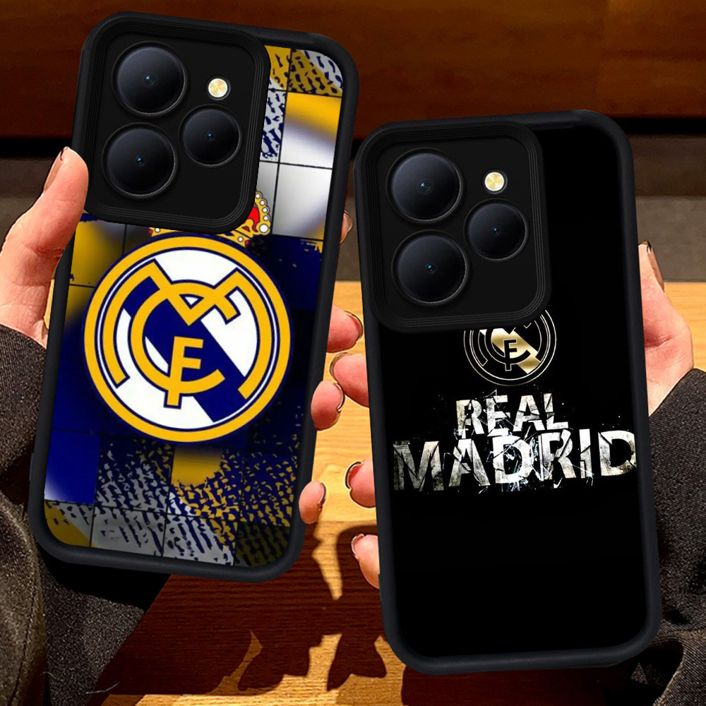 S39 Madrid Casing สําหรับ ITEL P55 A50 A70 A80 P65 A90 S23 RS4 5G สีดํา