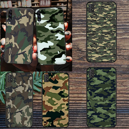 นุ่มสีดํา Redmi 5 5A 5 Plus 6 6A 6 Pro 7 7A K60 K70 K70E ลายพราง1 เคสโทรศัพท์