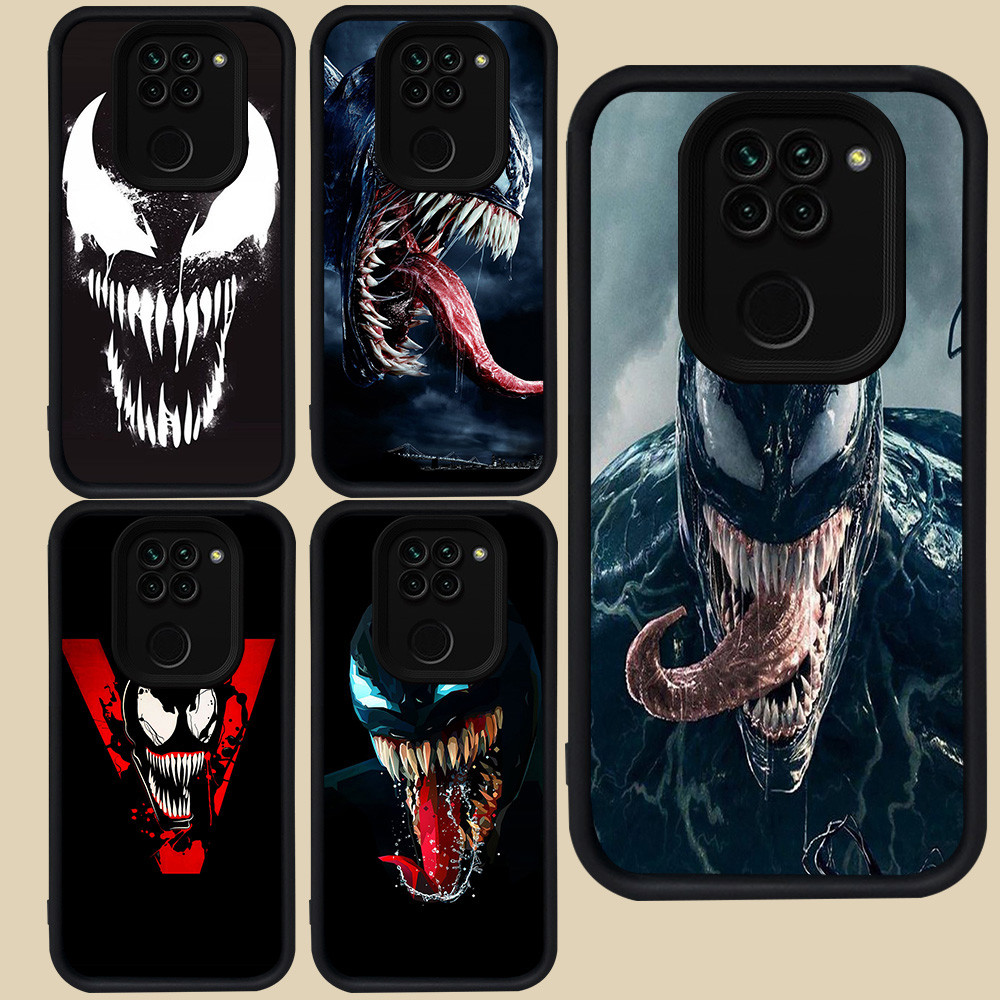 เคสสีดําสําหรับ Xiaomi Redmi Note 9 8 9S Pro Max R80 Venom