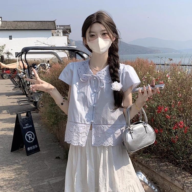เสื้อลูกไม้ฝรั่งเศสรูปแบบใหม่สำหรับตุ๊กตาตัวเล็ก สวมใส่ง่าย