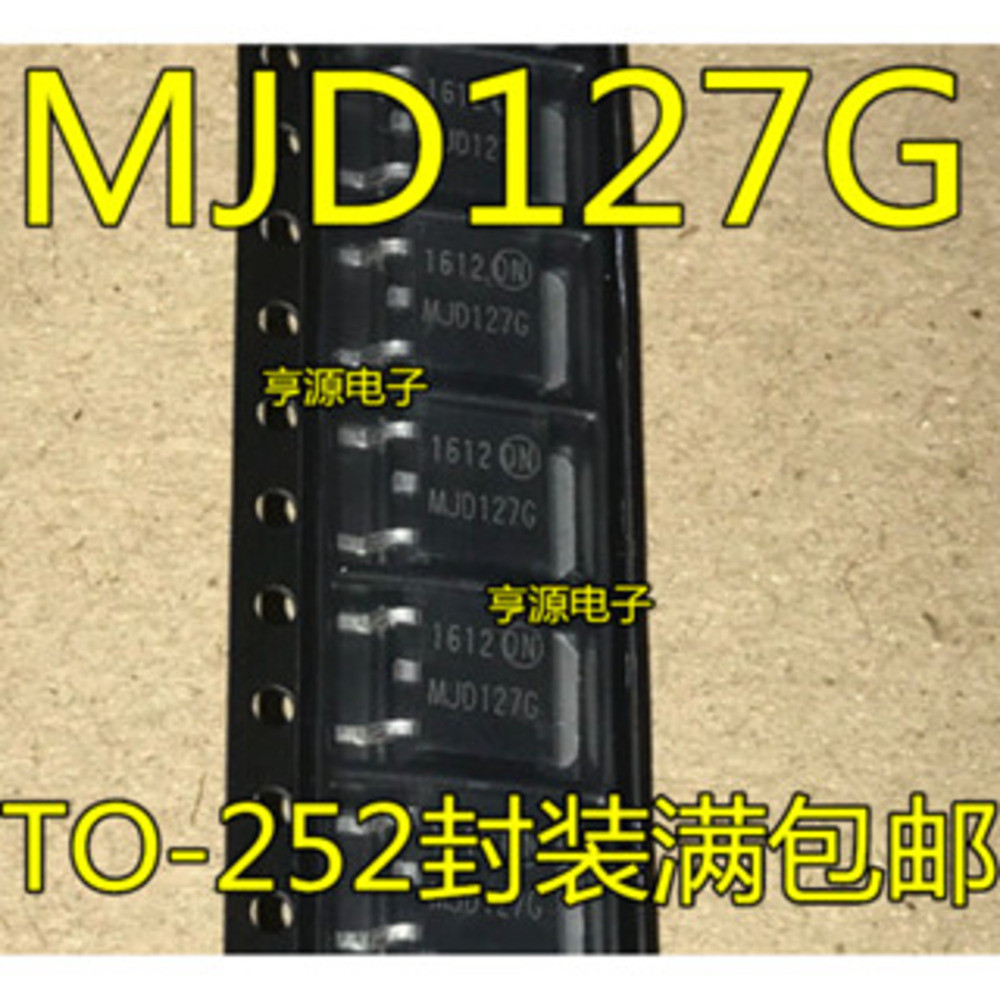 5 ชิ้น MJD127 J127 MJD127T4G J127G TO-252 ชิป IC