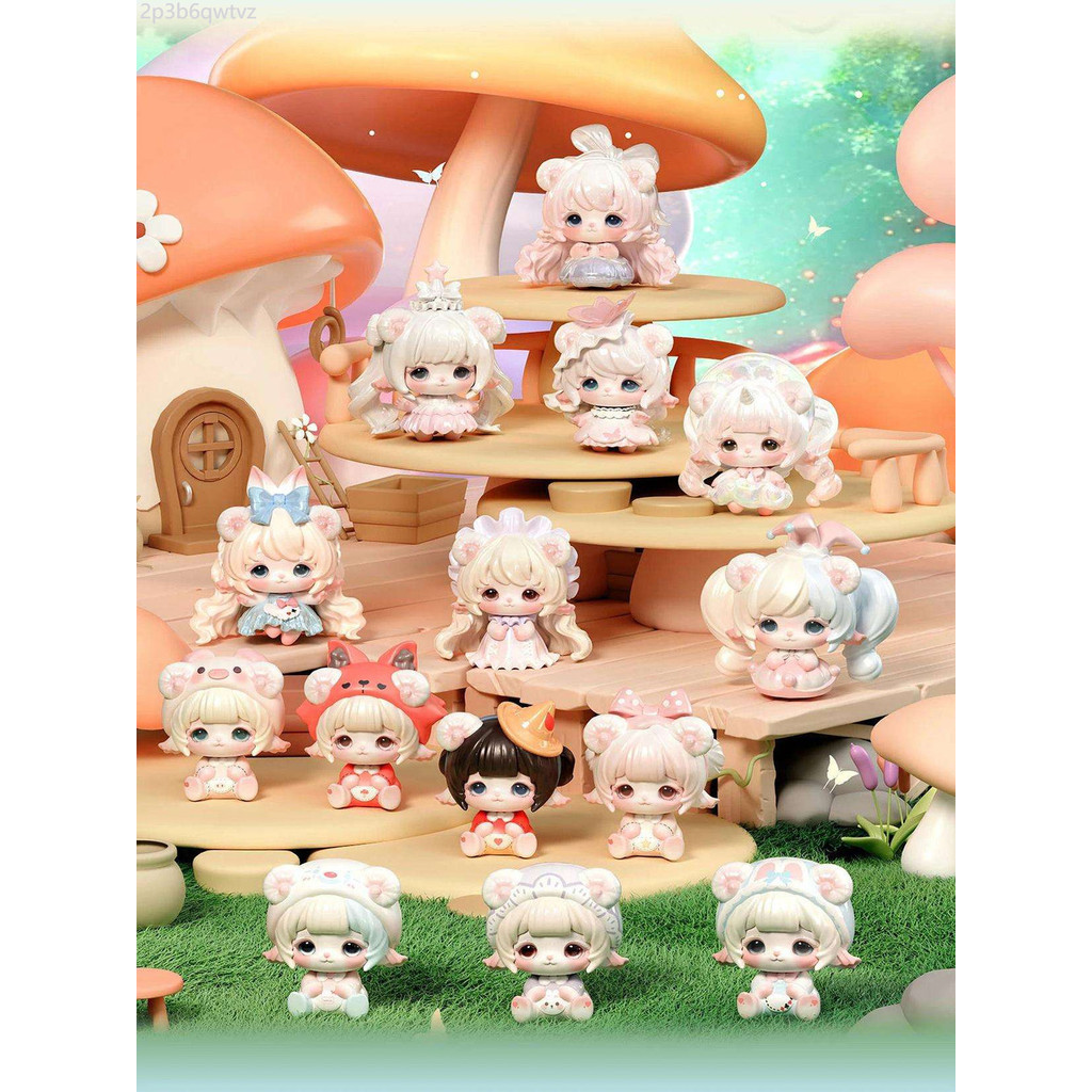 ♞,♘T-end (ตอนนี้รื้อถอนแล้ว) ของแท้ MiMiA-Children's Dream House series blind box ของขวัญอินเทรนด์