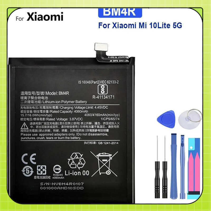 BM4R แบตเตอรี่ For Xiaomi Mi 10 10Lite 5G Mi10 Lite 4160mAh