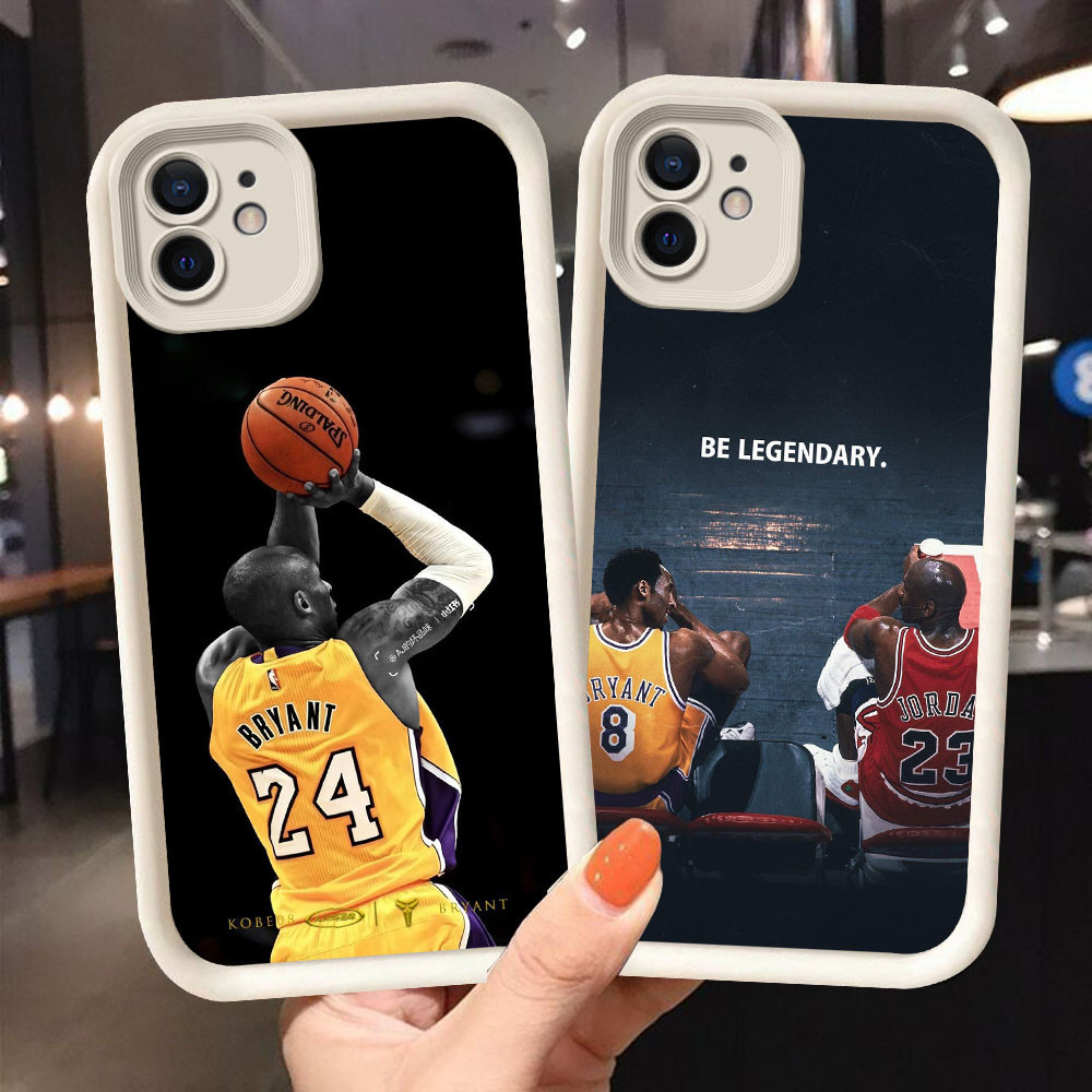 CK-19 Kobe James Jordan เคสซิลิโคนหรูหราสําหรับ iPhone 11 12 Mini 13 Pro Max