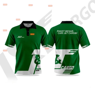 พารามา!! | Original Jnt Express Jersey พิมพ์เต็ม Cool J&t Package Courier Driver เสื้อผ้า