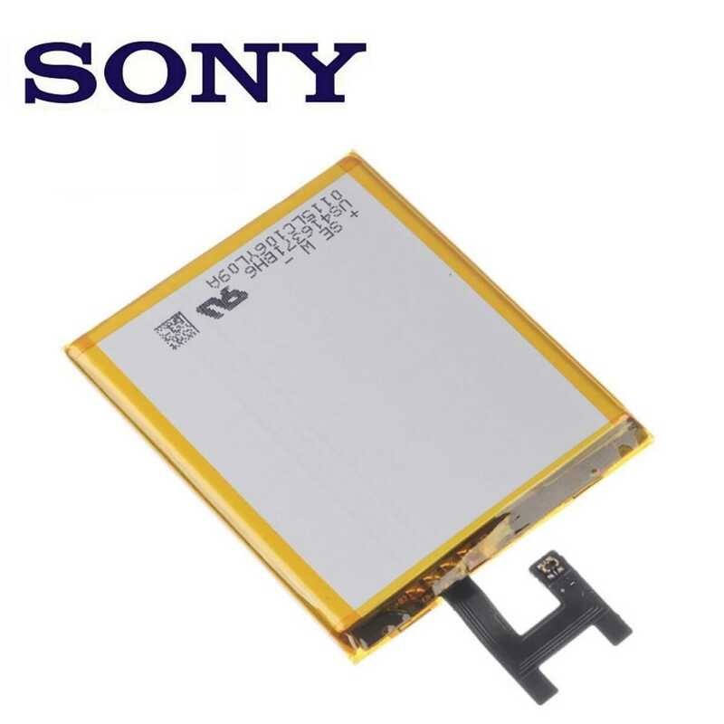 ▥ แบตเตอรี่ทดแทนใหม่ Lis1551erpc Lis1502erpc สําหรับ Sony Xperia Z E3 / M2 Aqua S50h L36h L36i