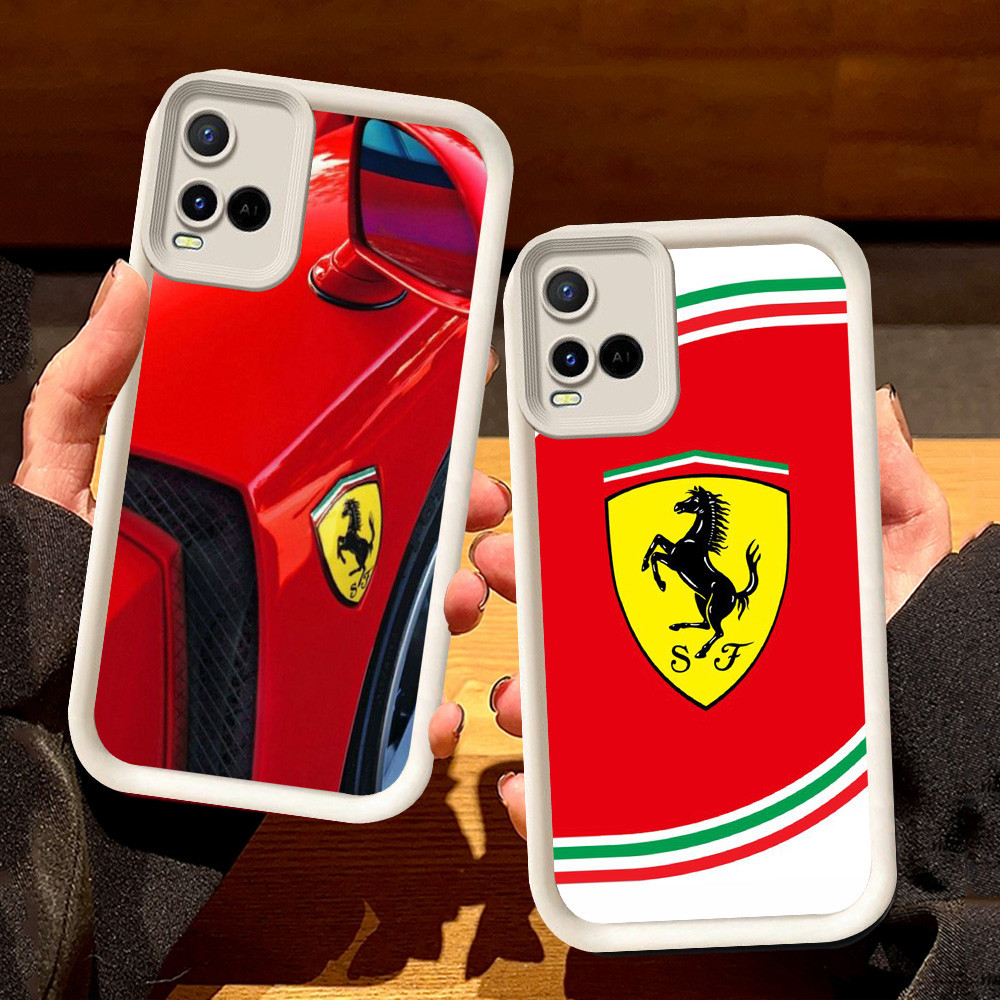 กรณีสีขาวสําหรับVIVO Y21e Y33E Y02t Y21s Y21 Y33s Y21t Y02S V30 V30E Y02a V21E V20 V21 Y73 Y02 Pro 5