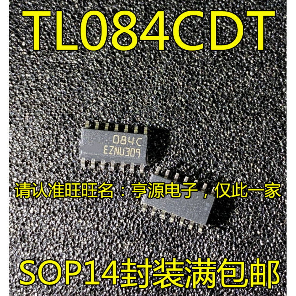 5 ชิ้น TL084C TL084CDT 084C SOP-14 ชิป IC