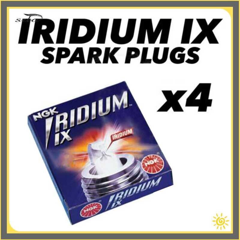 LY 4X NGK SPARK PLUGS Part Number Bkr7eix Stock No. 2667 Iridium IX New Genuine