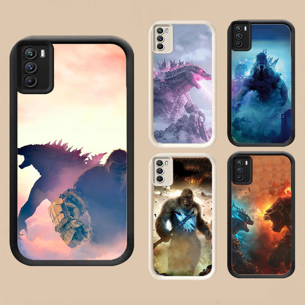 WA-30 Godzilla vs Kong ปลอกกันกระแทกสําหรับ OPPO A16 A16s A53 A54S A33 A53S A11S Realme 7I C75 C17