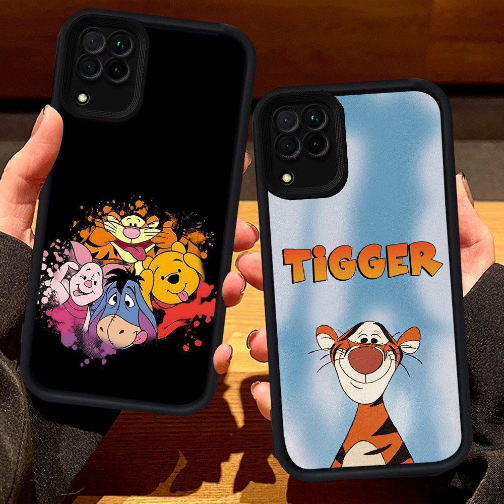 S58 Winnie the Pooh Casing สําหรับ Samsung A04 A05 F04 A04E M04 J7 A22 A12 A06 A07 J2 Prime Pro 5G ส