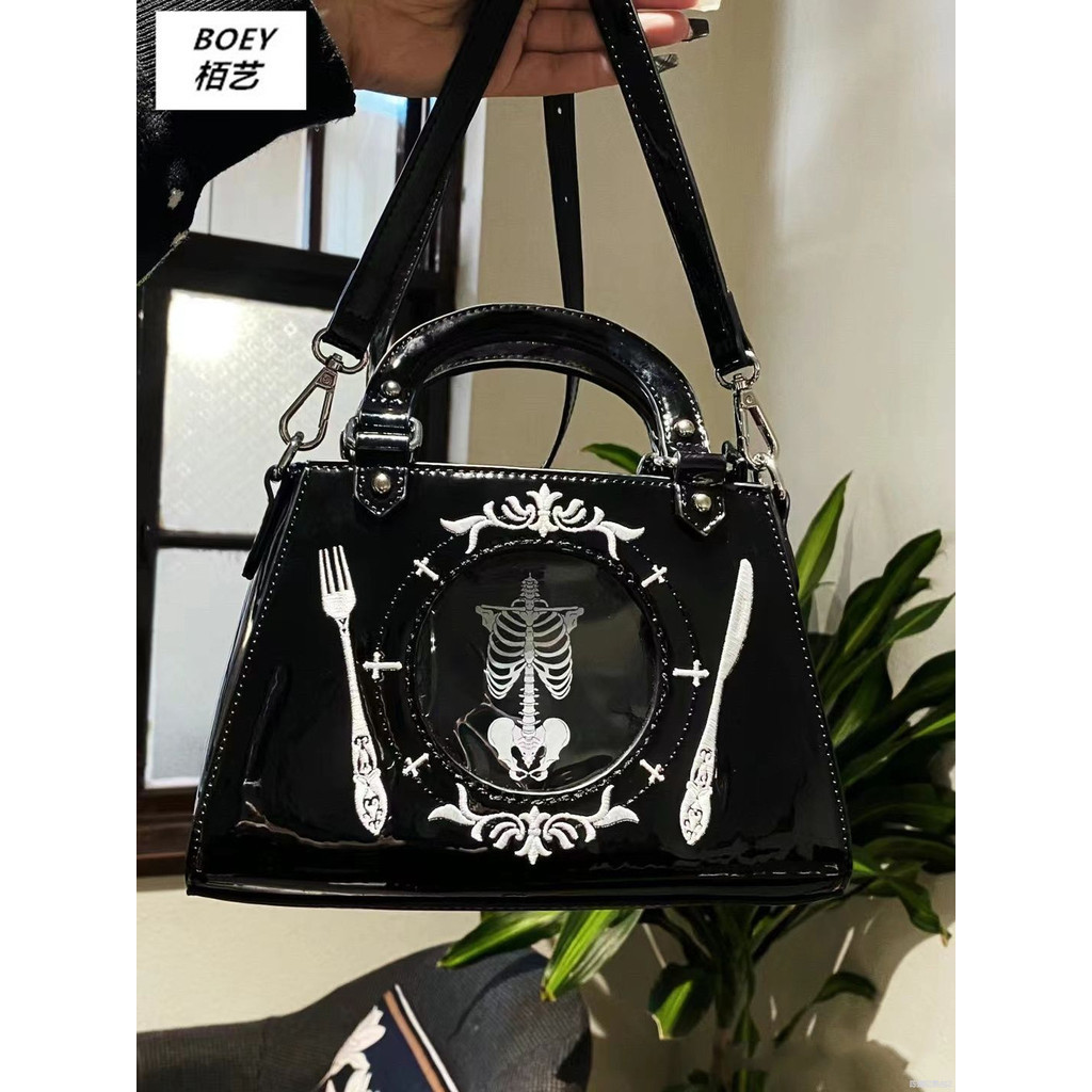 ในสต็อก y2k กระเป๋าสะพายข้างหนัง PU แฟชั่นกระเป๋าสะพายข้างมัลติฟังก์ชั่น