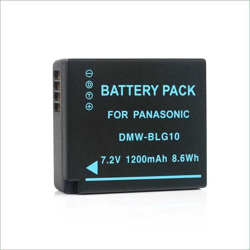 ▥ Dmw-Blg10แบตเตอรี่1200mah Batterie สำหรับ  Dmc-Tz100 Dmc-Tz101 Dmc-Tz110 Dmc-Tx1 Dmc